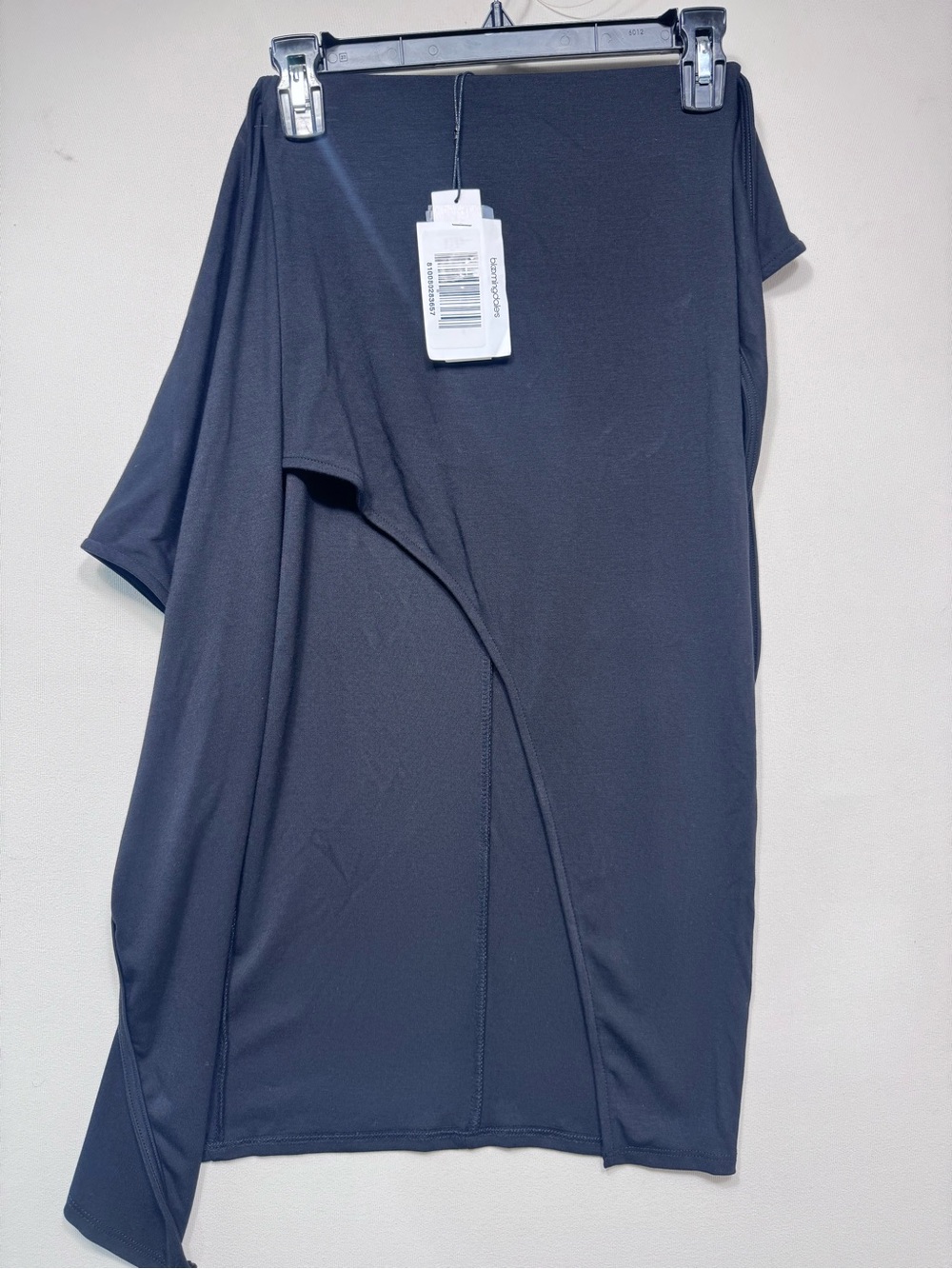 LBLC the label Ferris Draped Midi Skirt in a black nwt size small - Picture 11 of 11